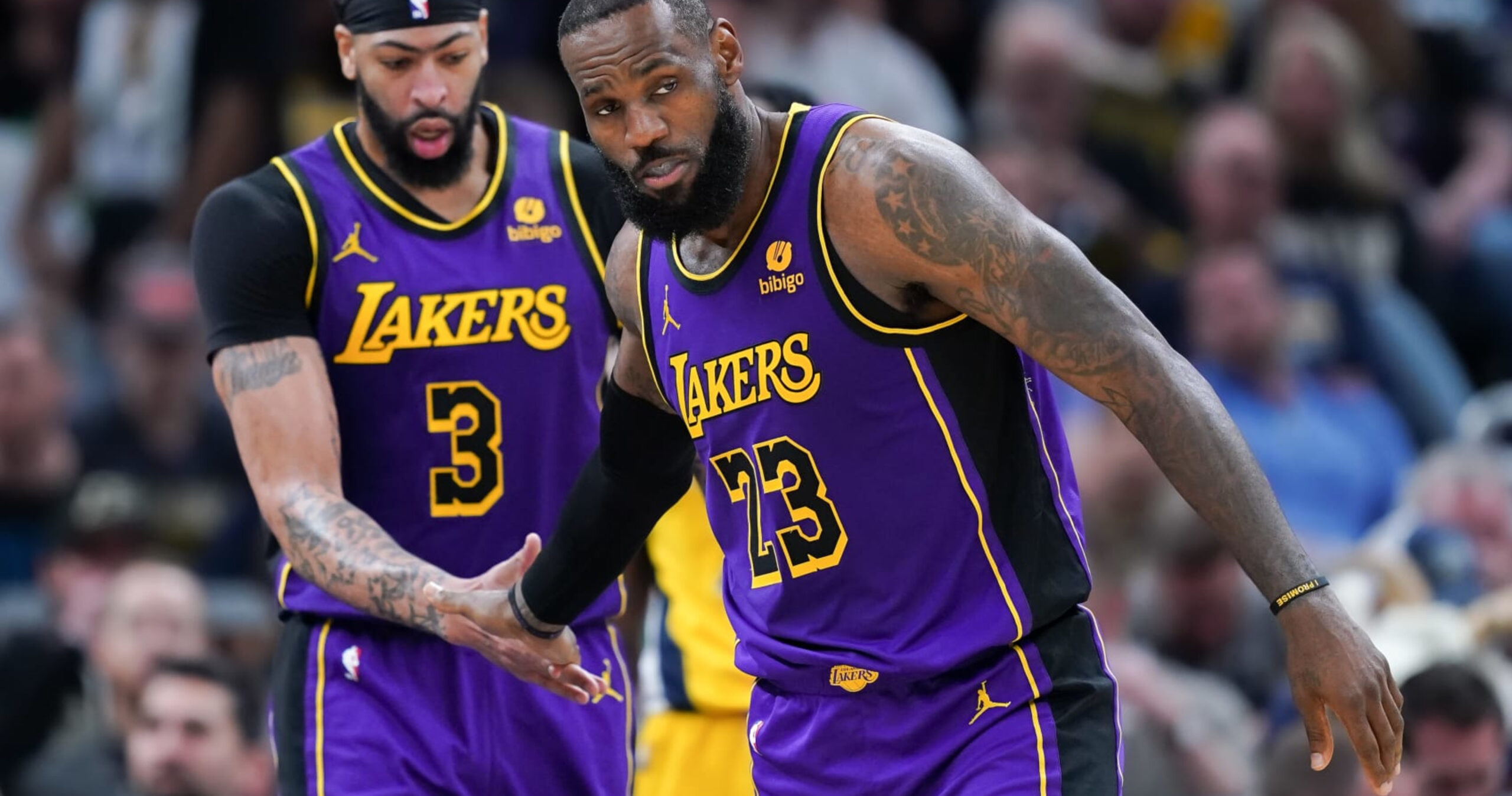 Lakers' Anthony Davis, LeBron James Uplift Fans vs. Wizards amid NBA Playoff Picture | News, Scores, Highlights, Stats, and Rumors