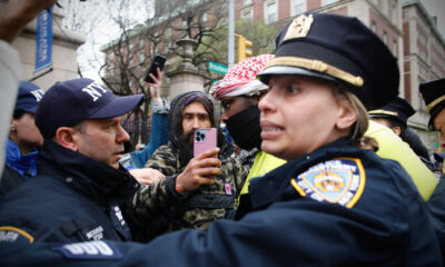 NYPD breaks up pro-Palestinian protest at Columbia University : NPR