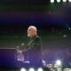 Billy Joel performing at his 100th Madison Square Garden residency show.