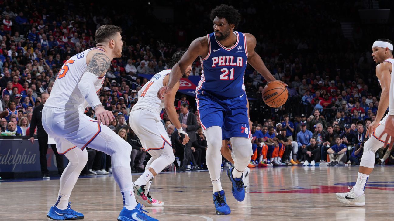 Embiid: 'Disappointing' Knicks fans flooded Philly's arena