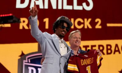 Jayden Daniels to Commanders with No. 2 pick in NFL draft