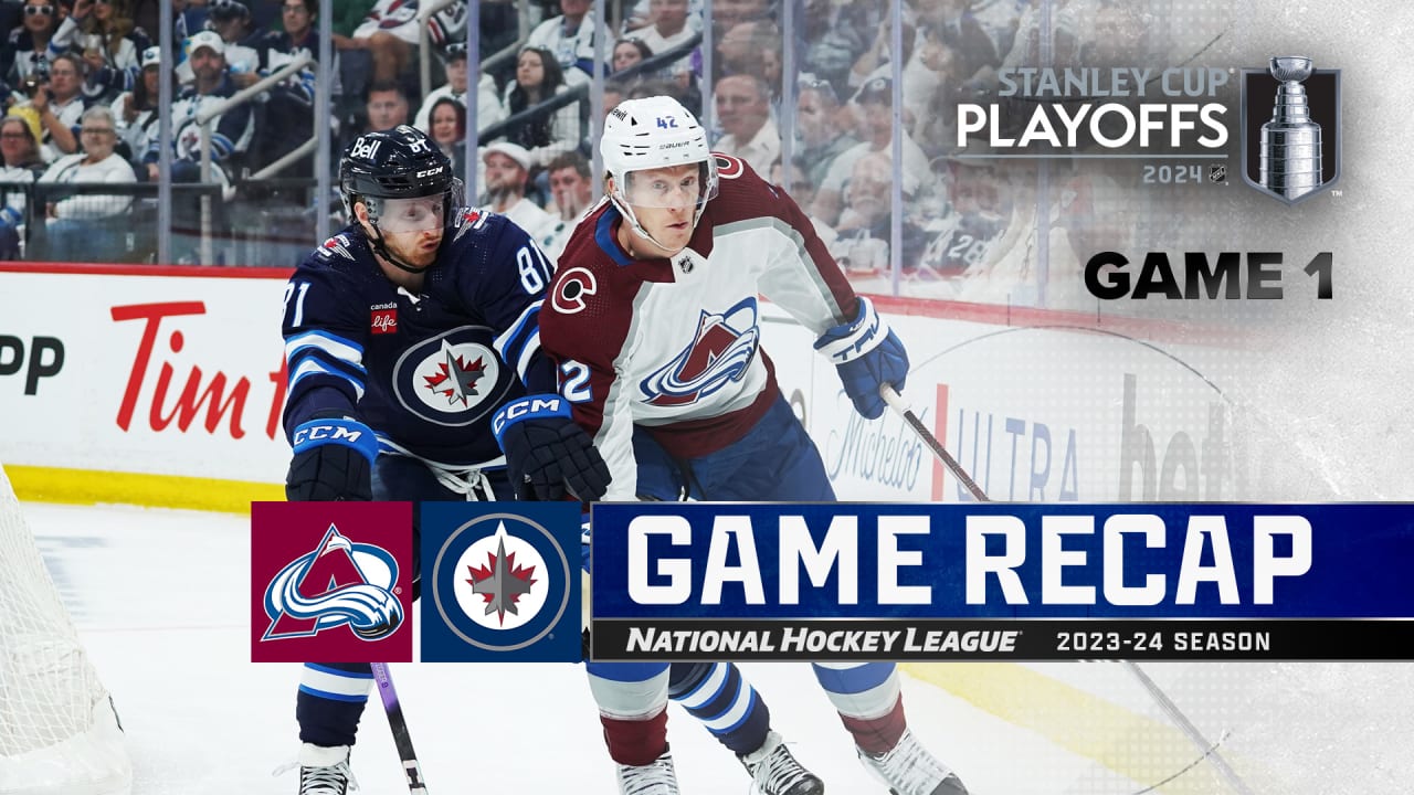 Jets score 7, hold off Avalanche in Game 1 of West 1st Round