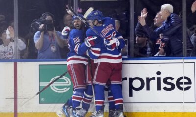 Jimmy Vesey and Artemi Panarin lead Rangers to 4-1 win over Capitals in Game 1