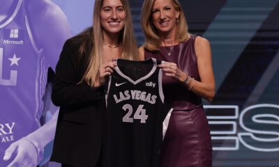 Kate Martin attends WNBA draft to support Caitlin Clark, gets drafted by Las Vegas