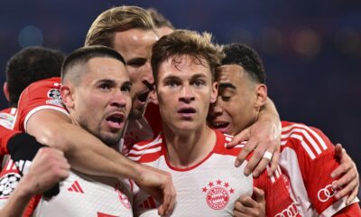 Kimmich heads Bayern Munich past Arsenal and into Champions League semifinals