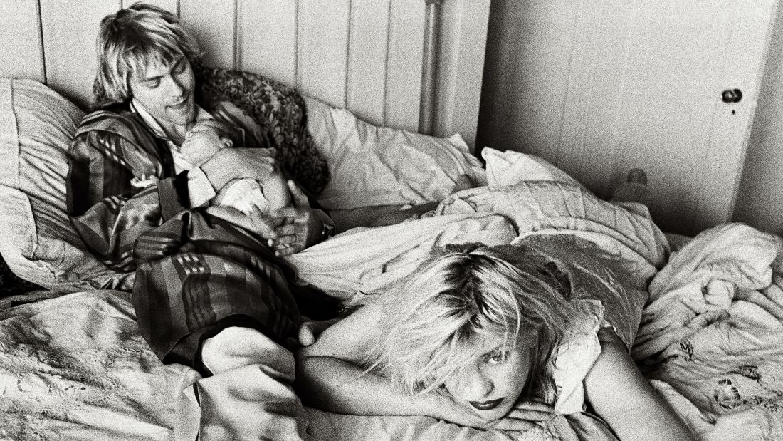 New book shows unseen images of the Nirvana star and his family