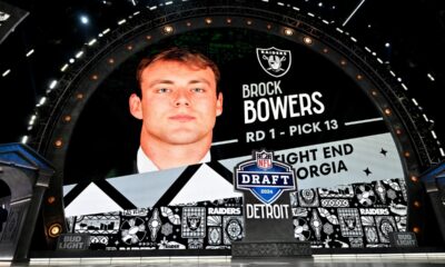 Raiders select Georgia TE Brock Bowers with No. 13 pick in 2024 NFL Draft