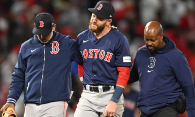 Trevor Story injures shoulder on diving play as Red Sox SS set for MRI on Saturday: 'A lot of frustration'