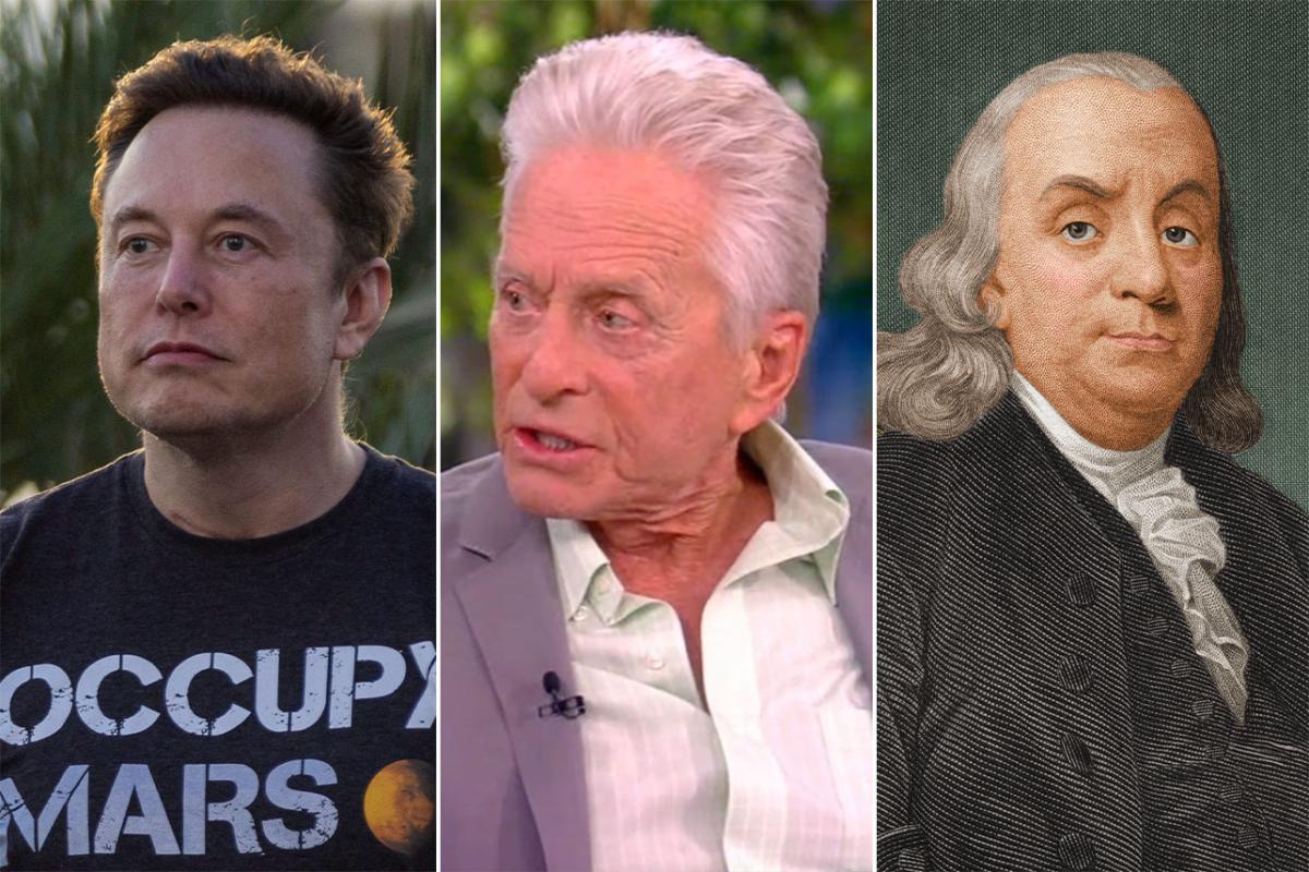 ‘Franklin’s Michael Douglas Tells ‘The View’ Why Elon Musk Is Like Benjamin Franklin: “He Liked The Ladies”