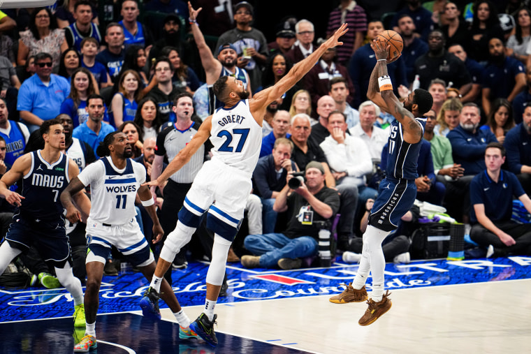 The Dallas Mavericks against the Minnesota Timberwolves.