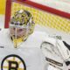 Boston Bruins win first game of series; Swayman stops 38 shots