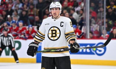 Brad Marchand questionable for G4; Bruins unhappy with hit