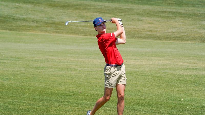 Carlin Leads Spiders Into Second Place at National Golf Invitational