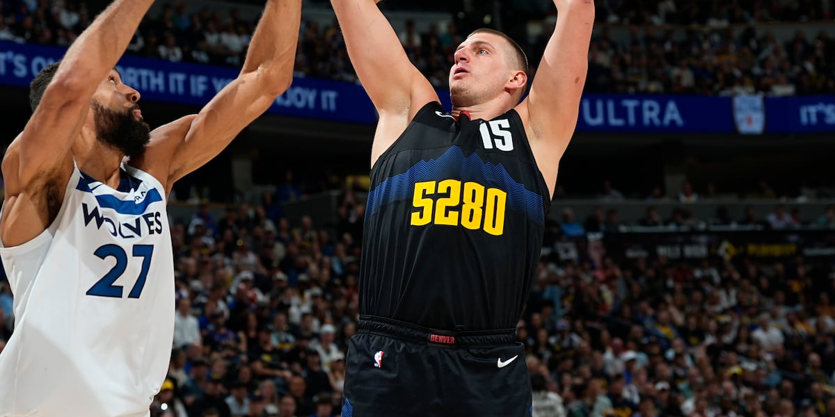 Jokic scores 40, Nuggets shut down Edwards in 112-97 win over Wolves for a 3-2 series lead