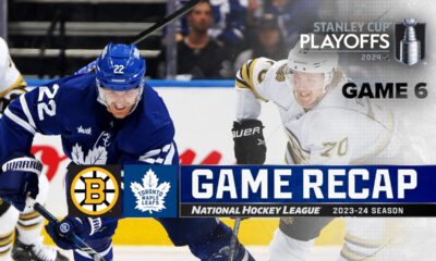 Maple Leafs top Bruins in Game 6, push Eastern 1st Round series to limit