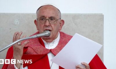 Pope Francis allegedly used derogatory term for gay people