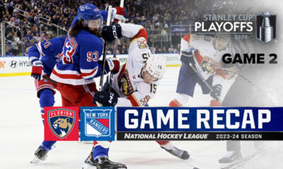 Rangers top Panthers in OT in Game 2, even Eastern Final