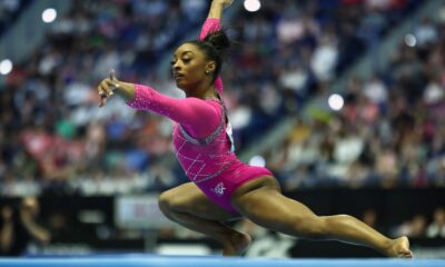 Simone Biles dominates at the Core Hydration Classic in 2024 season debut