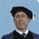 Students walk out as Jerry Seinfeld, a recent Israel advocate, delivers Duke commencement address