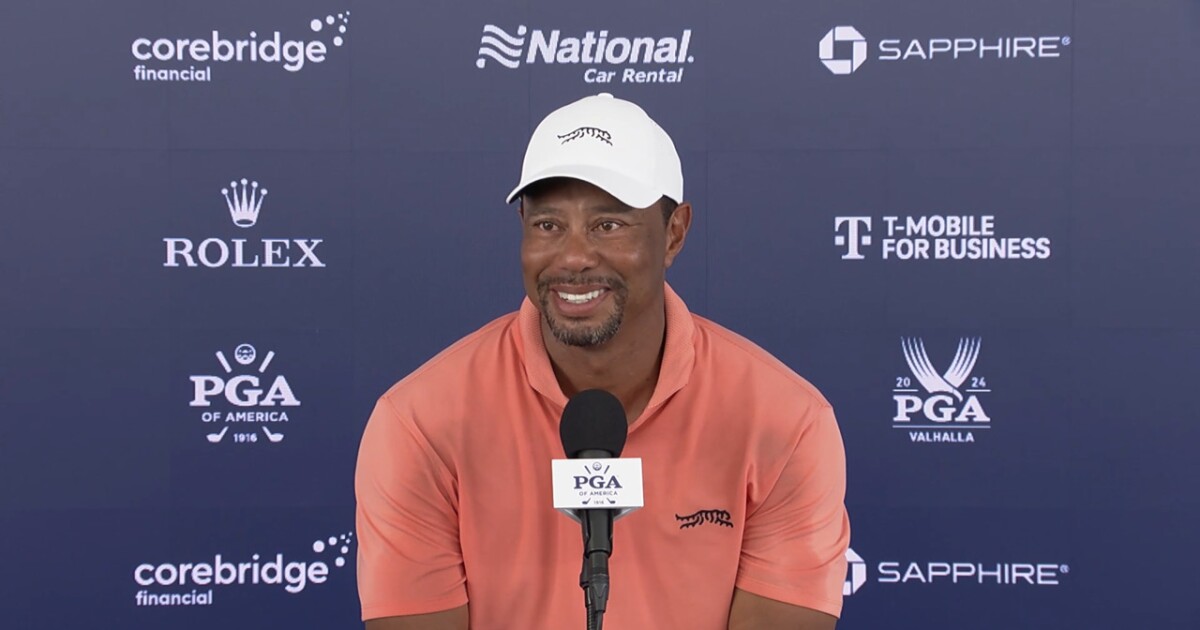 Tiger Woods: Post-Round 1 Interview