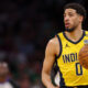 Tyrese Haliburton's status unknown after Pacers star left Game 2 with hamstring injury