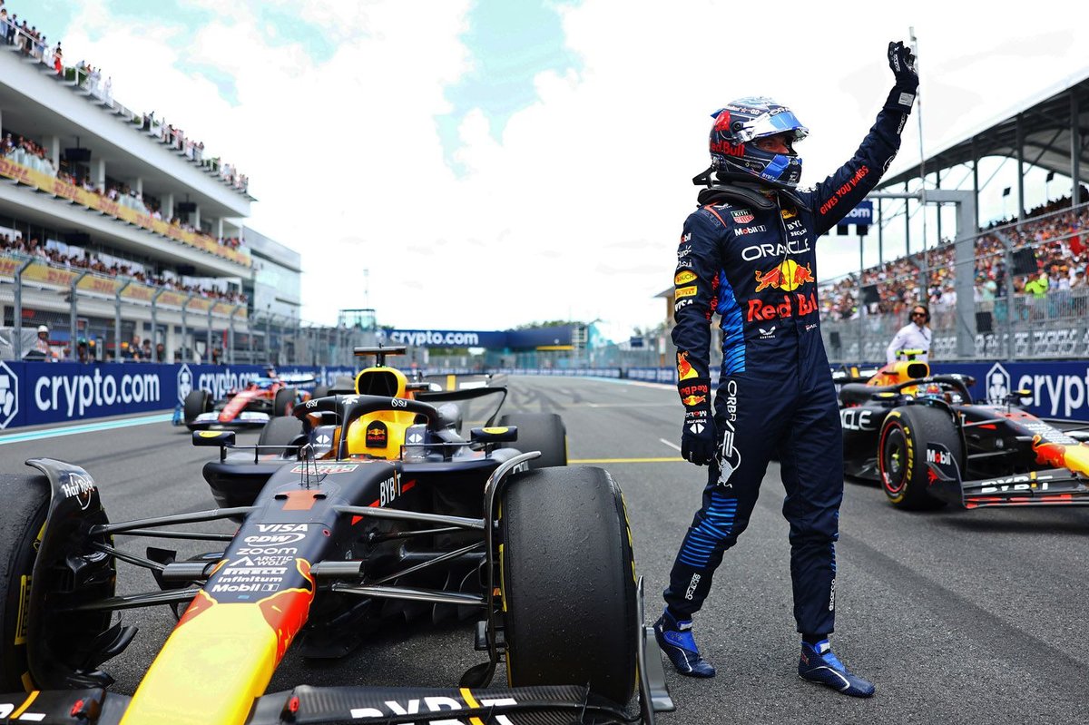 Verstappen wins sprint from Leclerc; Hamilton penalised