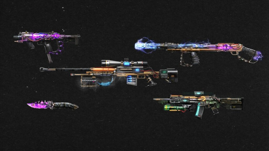 Mastercraft Weapon Collection blueprints from Black Ops 6 Vault Edition