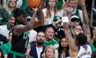 Celtics traded for Jrue Holiday with NBA Finals in mind, and now they're 2 wins away from title