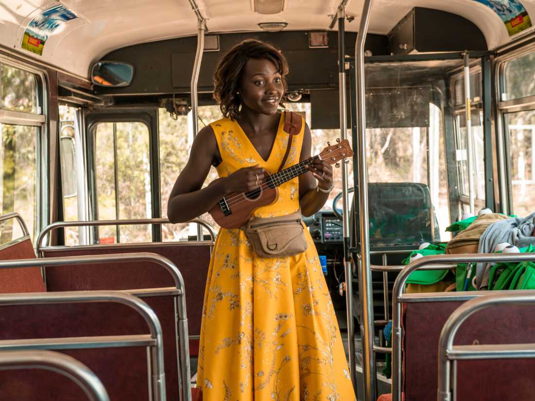 Lupita Nyong'o in the 2019 zombie comedy Little Monsters.