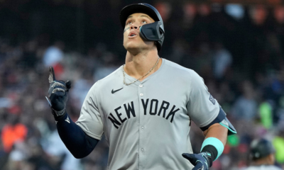 Aaron Judge closes out red-hot May with two-homer show at Oracle Park to take MLB's HR lead