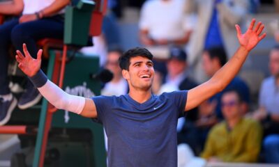 Carlos Alcaraz becomes youngest man to reach Grand Slam finals on all 3 surfaces – NBC Los Angeles