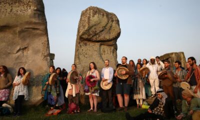 Climate activists arrested after spray painting UK’s Stonehenge monument | Climate Crisis News