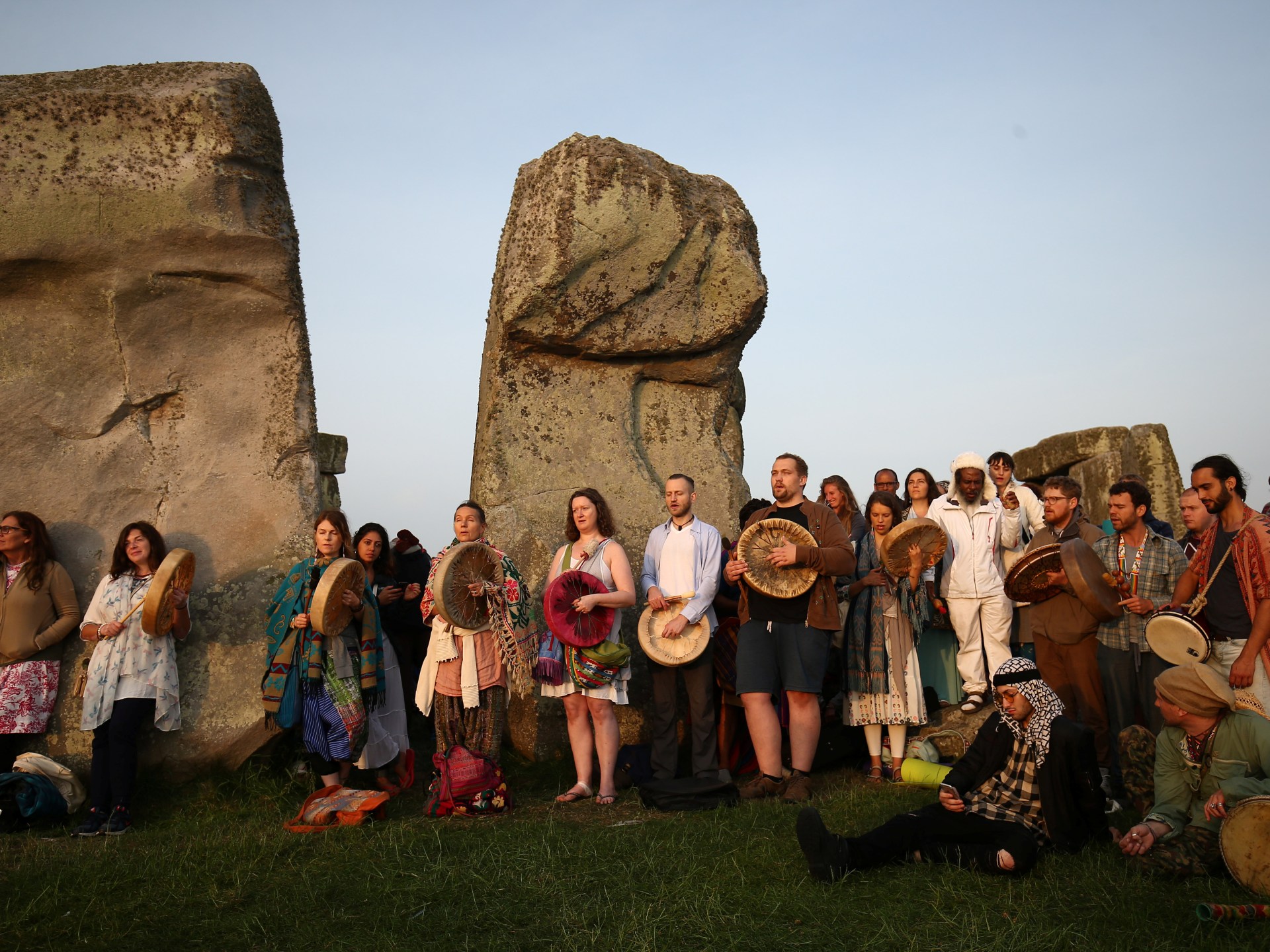 Climate activists arrested after spray painting UK’s Stonehenge monument | Climate Crisis News