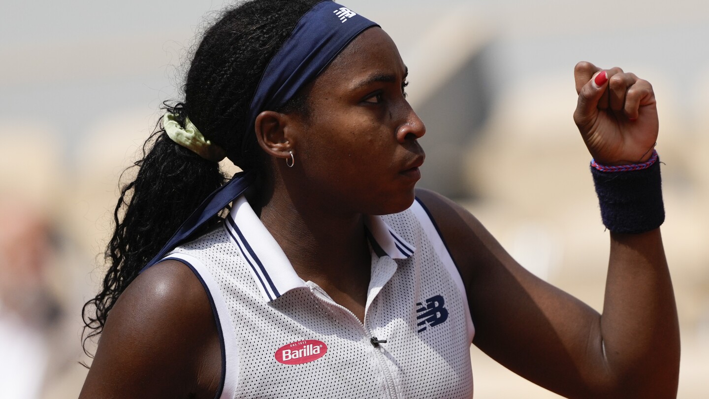 Coco Gauff reaches the French Open semifinals in doubles and singles