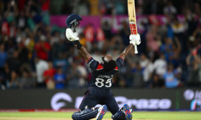 Jones the hero as scintillating knock helps USA to victory in T20 World Cup opener