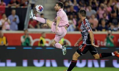 Lionel Messi and Argentina vs Chile in Copa America 2024 at MetLife Stadium