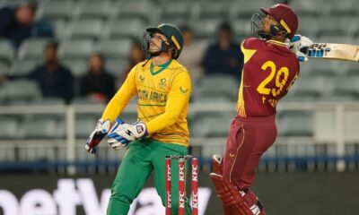 Aiden Markram picked a stunning catch to send back Harry Brook in the final over of the chase, England vs South Africa, T20 World Cup 2024, Super Eight, St Lucia, June 21, 2024