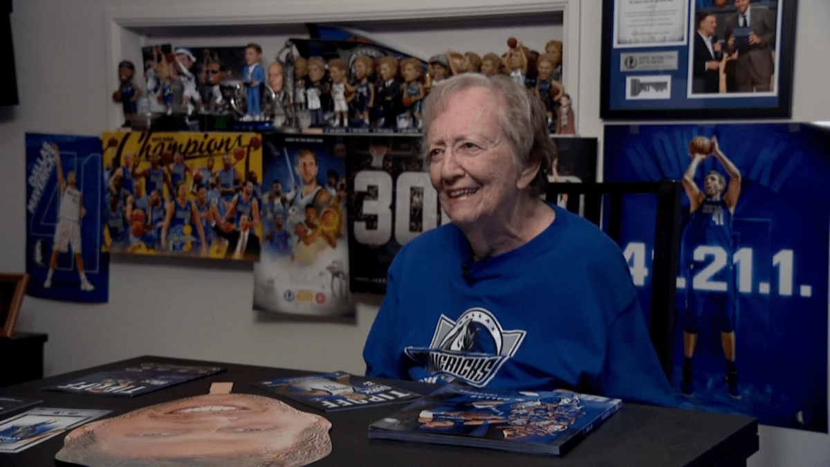 Longtime Mavs fan continues to cheer the team on – NBC 5 Dallas-Fort Worth