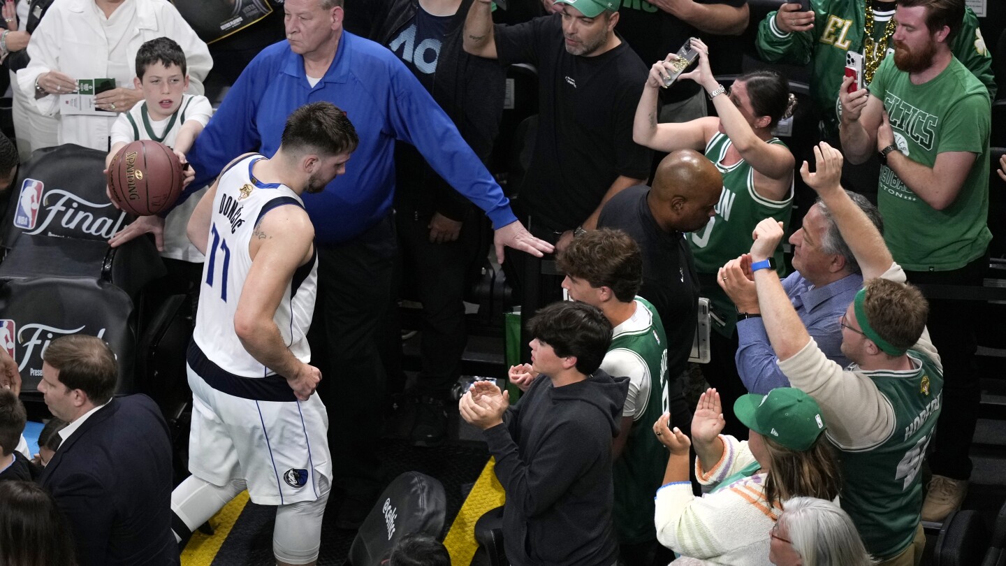 Luka Doncic's triple-double not enough to help Mavericks avoid 2-game hole in NBA Finals vs. Boston