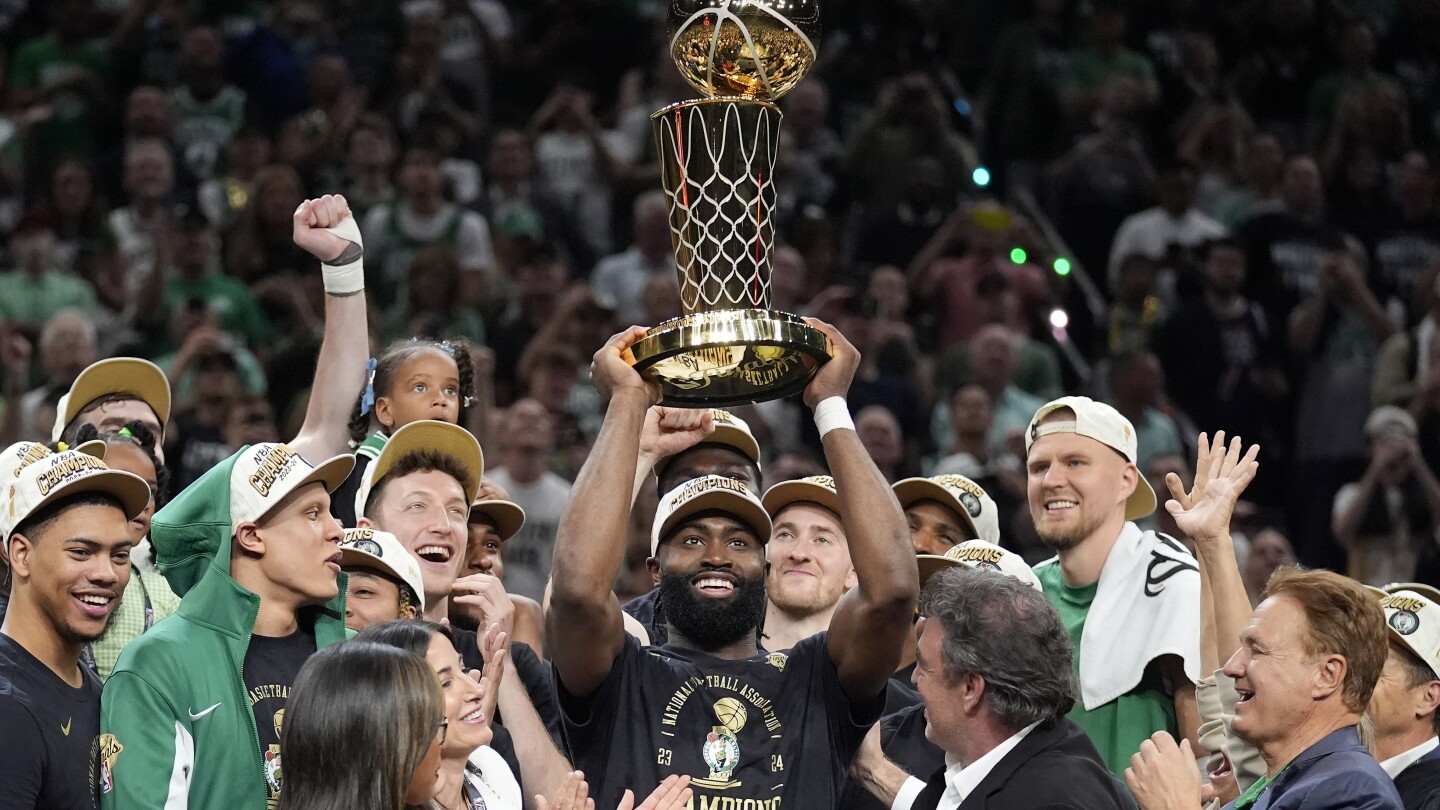 NBA Finals: Celtics win 18th championship with victory over Mavericks