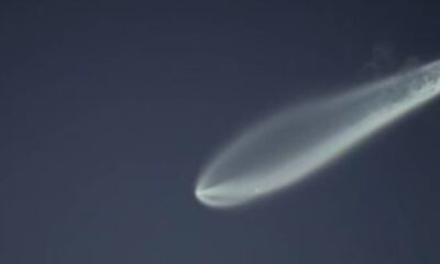 SpaceX rocket glows in the sky over Los Angeles – NBC Los Angeles