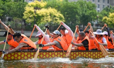 Spanish engineer's Dragon Boat Festival in N China's Tianjin-Xinhua