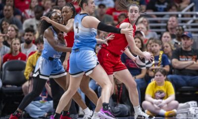 WNBA upgrades foul on Caitlin Clark by Chennedy Carter, fines Angel Reese for no postgame interview