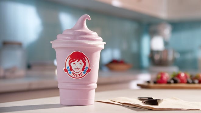 Wendy's will begin offering the Triple Berry Frosty for a limited time nationwide.