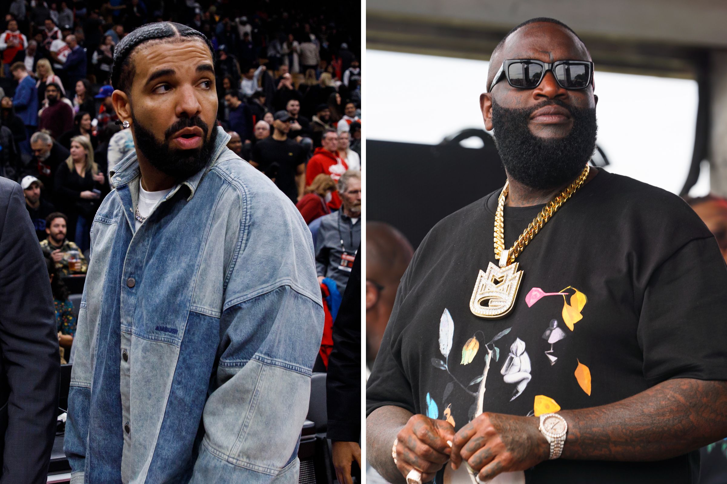 Rick Ross attacked by Drake fans