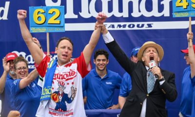 Joey Chestnut opens up about 4th of July hot dog contest ban, where he'll eat instead