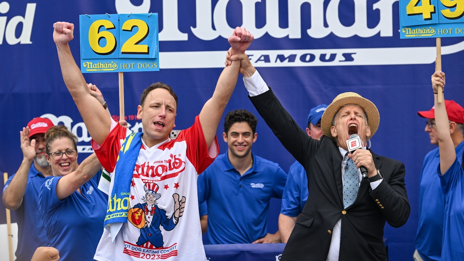 Joey Chestnut opens up about 4th of July hot dog contest ban, where he'll eat instead