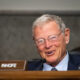 Sen. James M. Inhofe, R-Okla., speaks at a 2021 Armed Services Committee hearing.