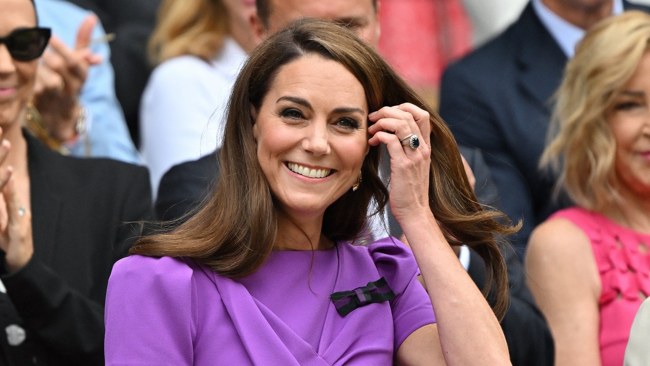 Kate Middleton and Princess Charlotte Arrive at Wimbledon