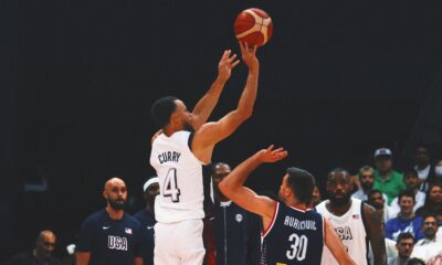 Stephen Curry scores 24 in USA basketball's 105-79 win over Serbia in Olympic warmup